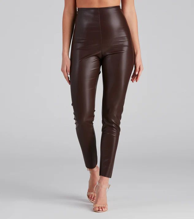 The One You Want Faux Leather Leggings | Windsor Stores