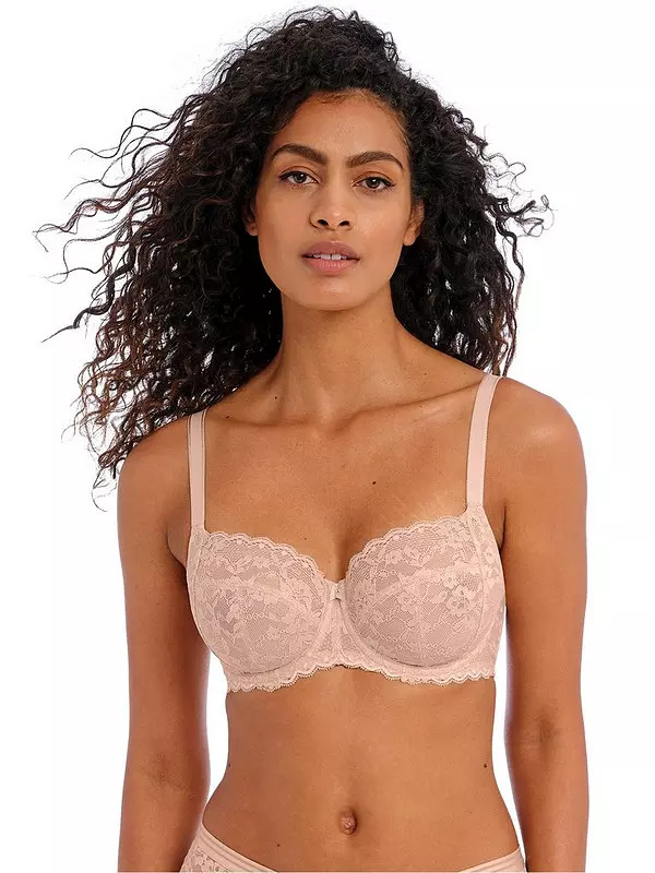 Freya Offbeat Underwired Side Support Bra - Nude | Very (UK)