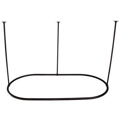 60" L Adjustable Fixed Shower Curtain Rod | Wayfair North America