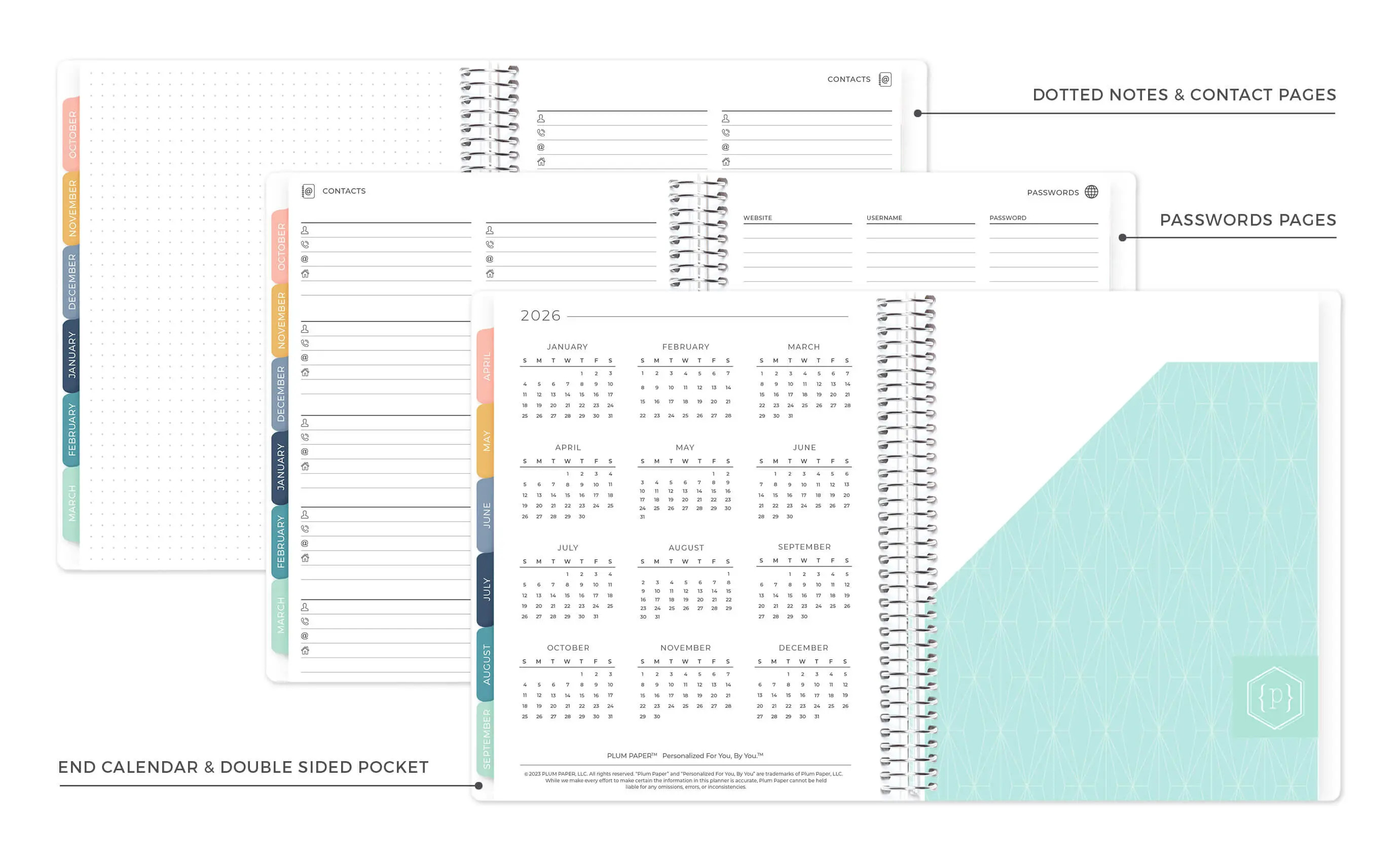 Custom Weekly Planners
 | Plum Paper