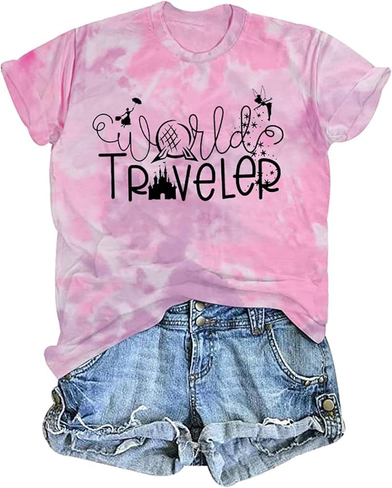 Magical Shirt for Women Magic Kingdom Tshirt Family Vacation Tee Castle Believe in The Magic Shir... | Amazon (US)