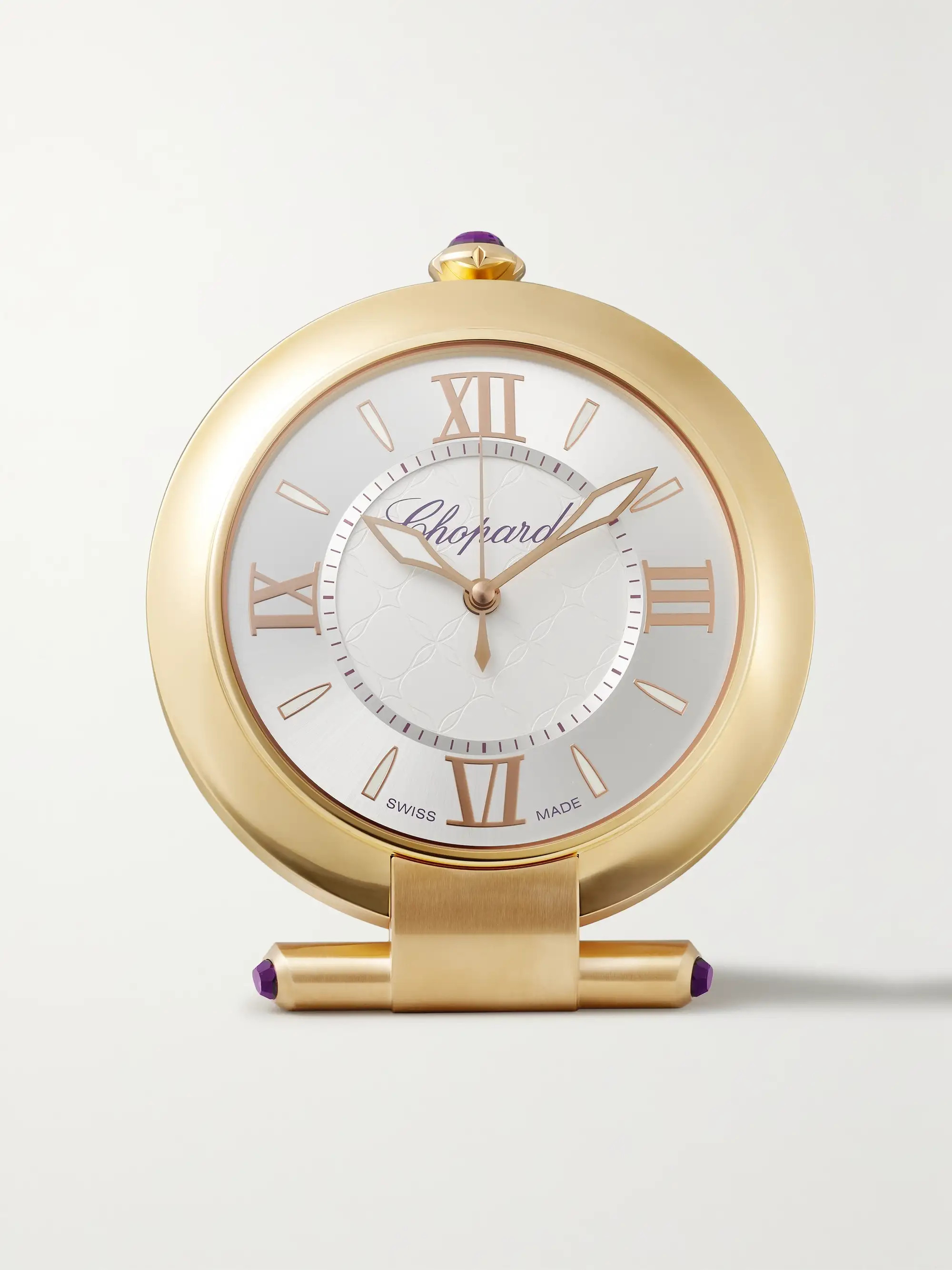 Imperiale 120mm rose gold-tone alarm clock | NET-A-PORTER (US)