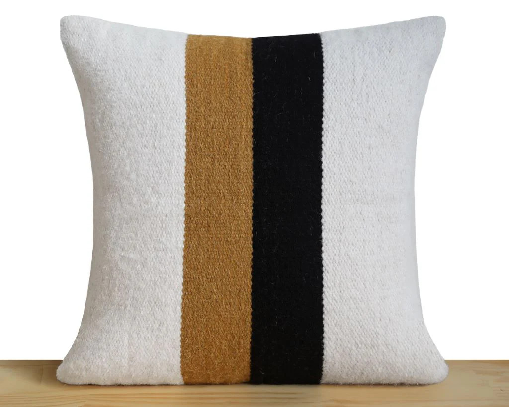 Mansa Handwoven Wool Pillow Cover | Coterie, Brooklyn