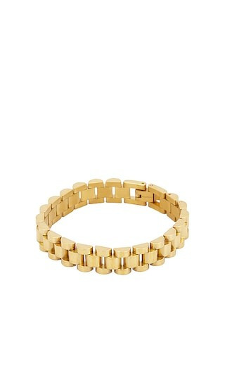 Electric Picks Jewelry Bennet Bracelet in Metallic Gold. | Revolve Clothing (Global)