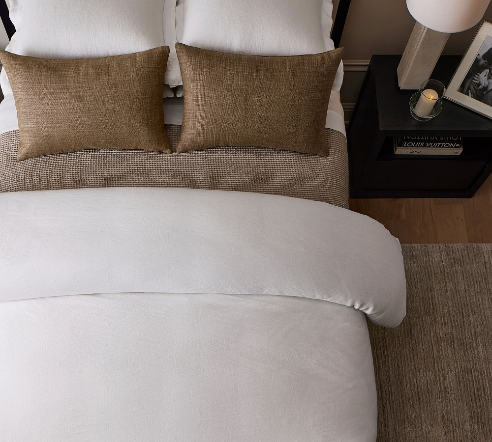 Belgian Flax Linen Duvet Cover | Pottery Barn (US)