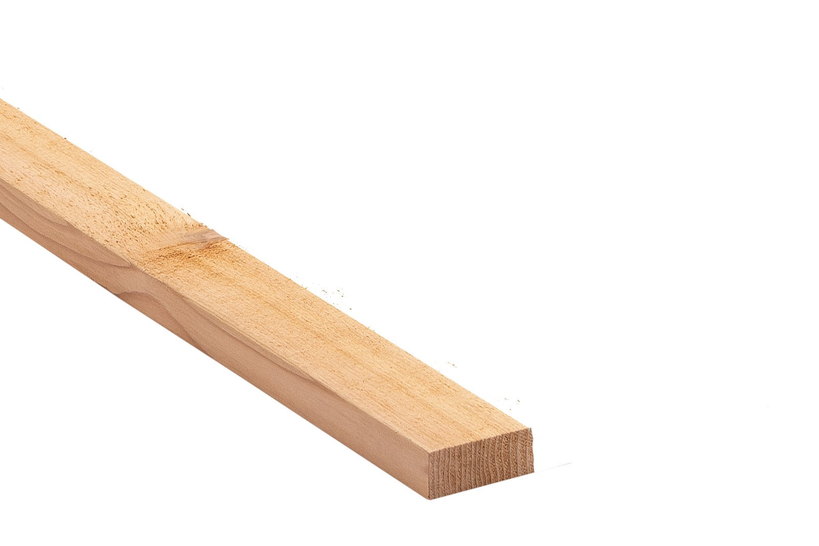 Lowe's 1-in x 2-in x 14-ft Unfinished #2 Better S1S2E Cedar Common Softwood Board | RCB210214 | Lowe's