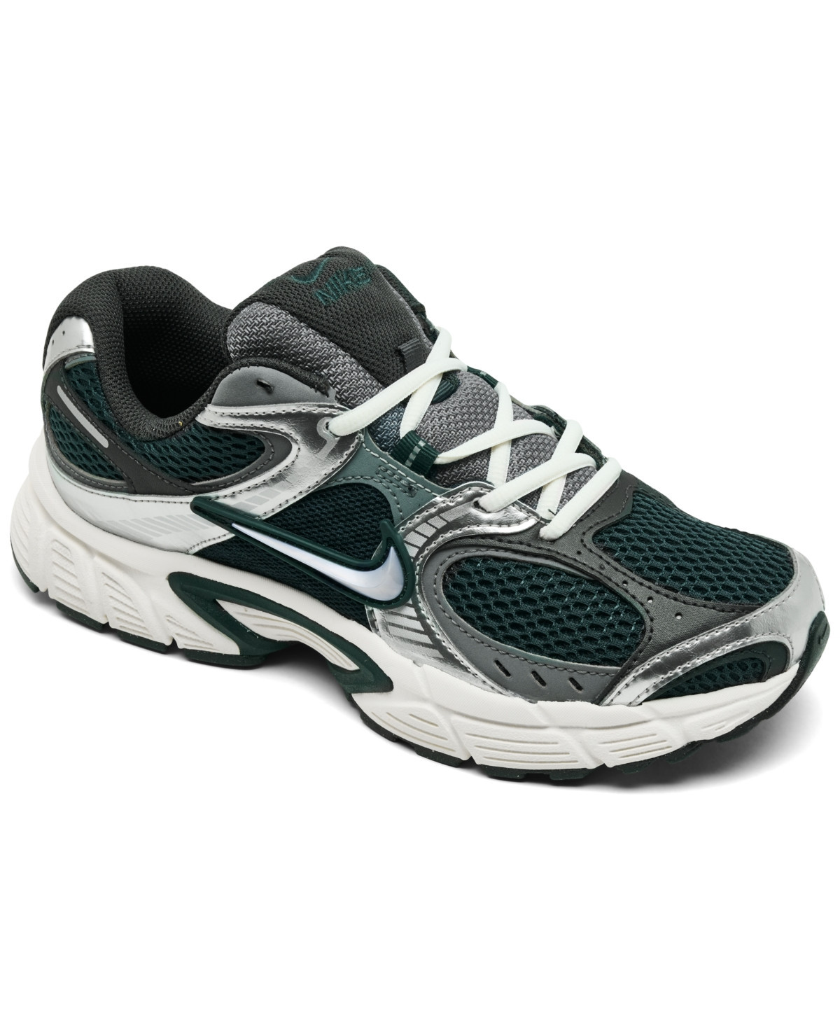 Nike Women's V5 Rnr Casual Sneakers from Finish Line - Seaweed, Silver | Macy's