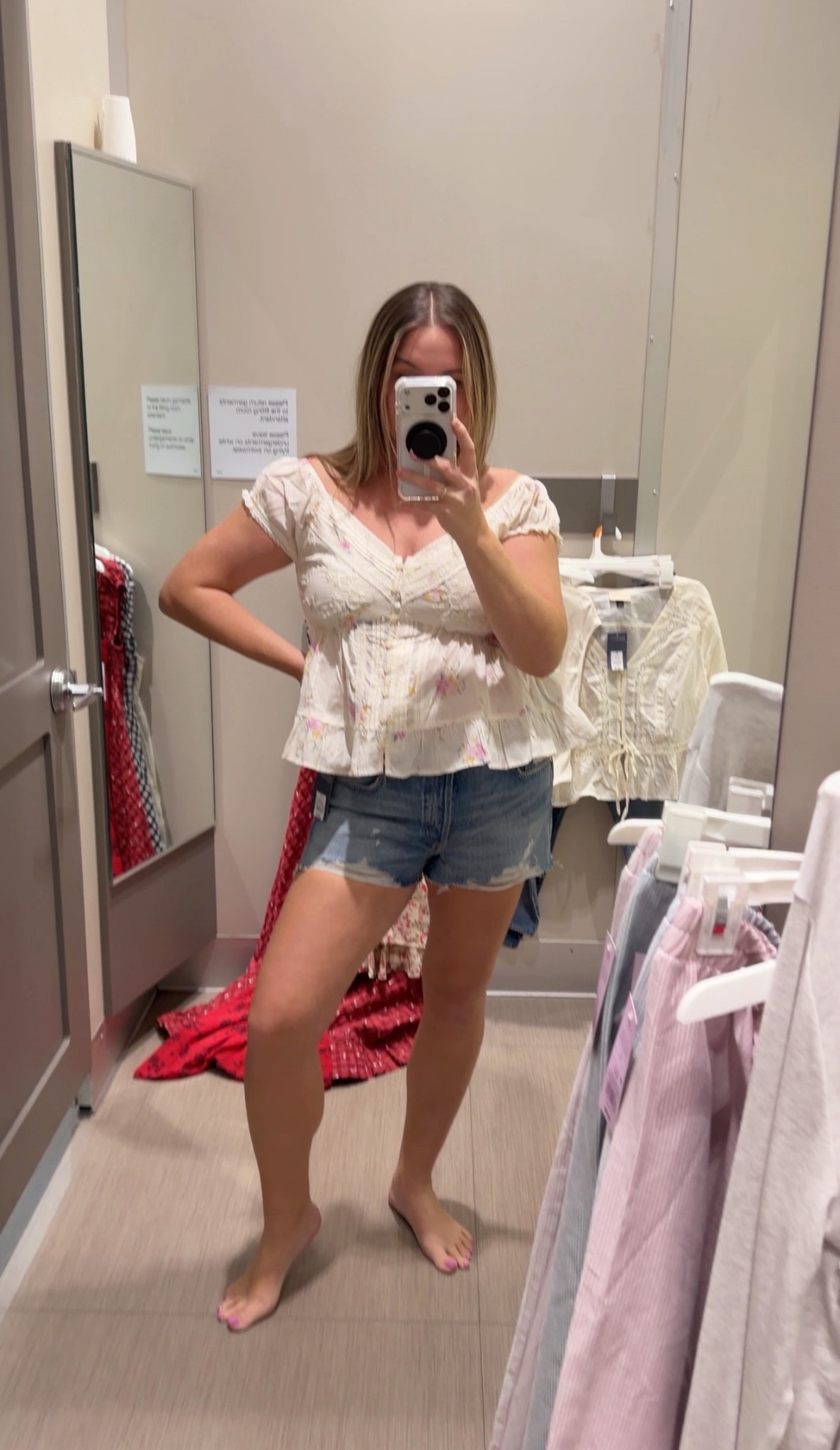 This lacey floral blouse is one of my favorite new arrivals from Target’s spring line!

#LTKootd #LTKMidsize #LTKmomlife