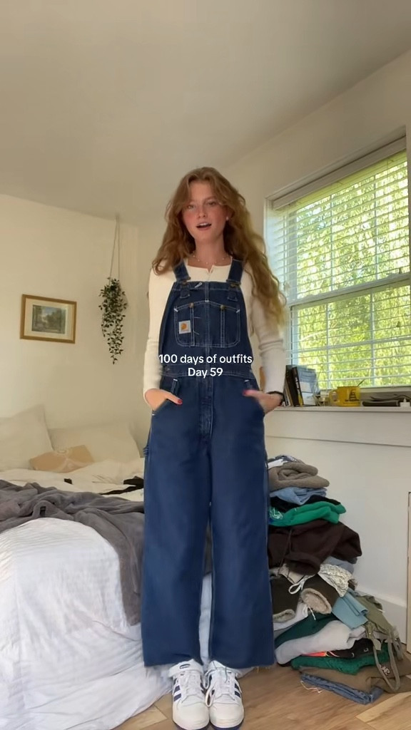 Overalls outfit inspo 

#LTKStyleTip #LTKBeauty