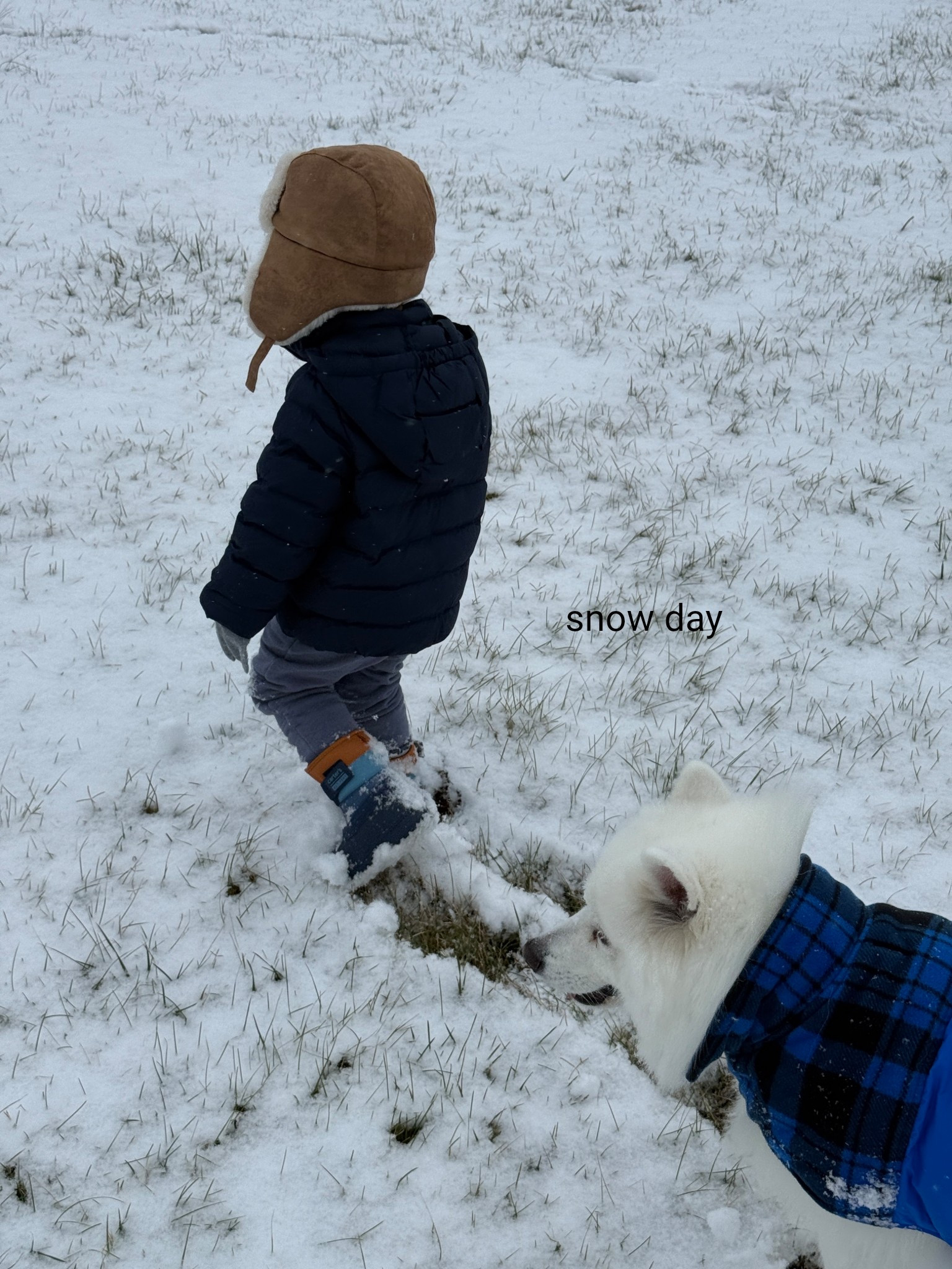 first snow of the season ❄️

#LTKHome #LTKvlog #LTKBaby