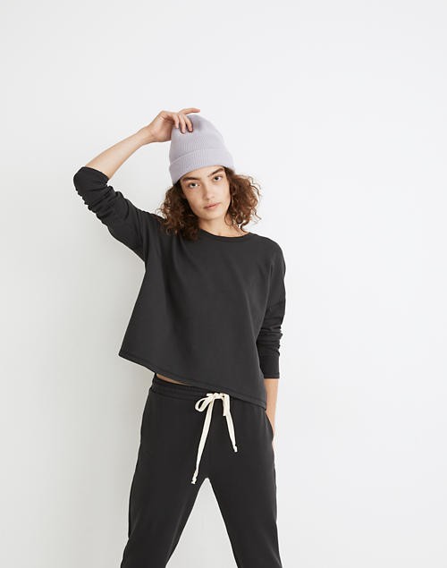 MWL Superbrushed Easygoing Sweatshirt | Madewell