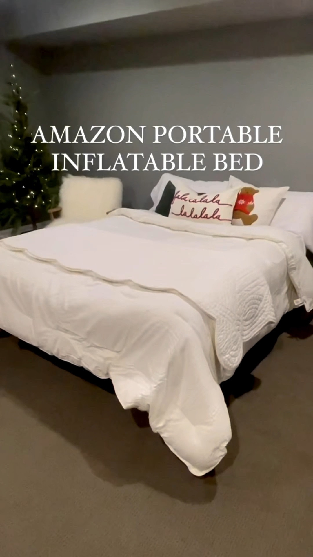 Hosting this holiday season? Perfect portable air mattress 