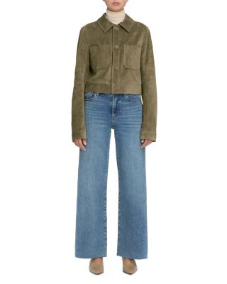 Le Pixie High Rise Slim Palazzo Jeans in Flip Raw After | Bloomingdale's (US)