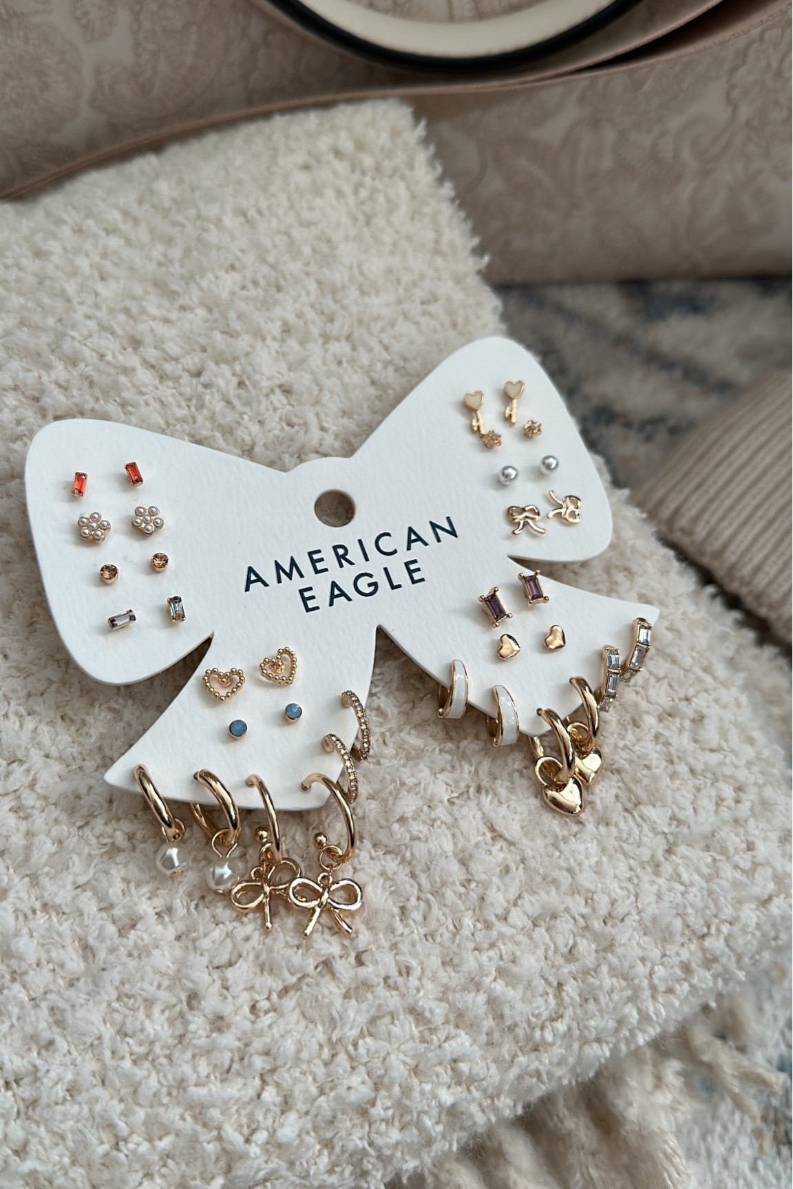 CYBER WEEK SALE!! ✨ 30% off at American Eagle right now! These earring sets make such great gifts! There’s so many cute options and they’re all under $25. I love the bows and pearl earrings 💕

#pearlearrings #bowearrings #stockingstuffers stocking stuffers for her, gifts under $25, Christmas gifts for sister, Christmas gifts for friends, best friend gifts, gifts for best friend, teen girl gifts, gifts for teen girls, teacher gifts, gifts for coworkers

#LTKGiftGuide #LTKCyberWeek #LTKHoliday