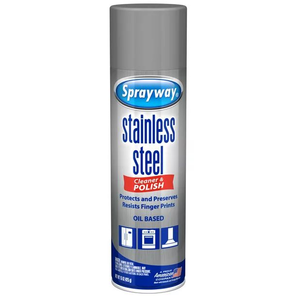 Sprayway Stainless Steel Cleaner and Polish 15 ounce - Walmart.com | Walmart (US)
