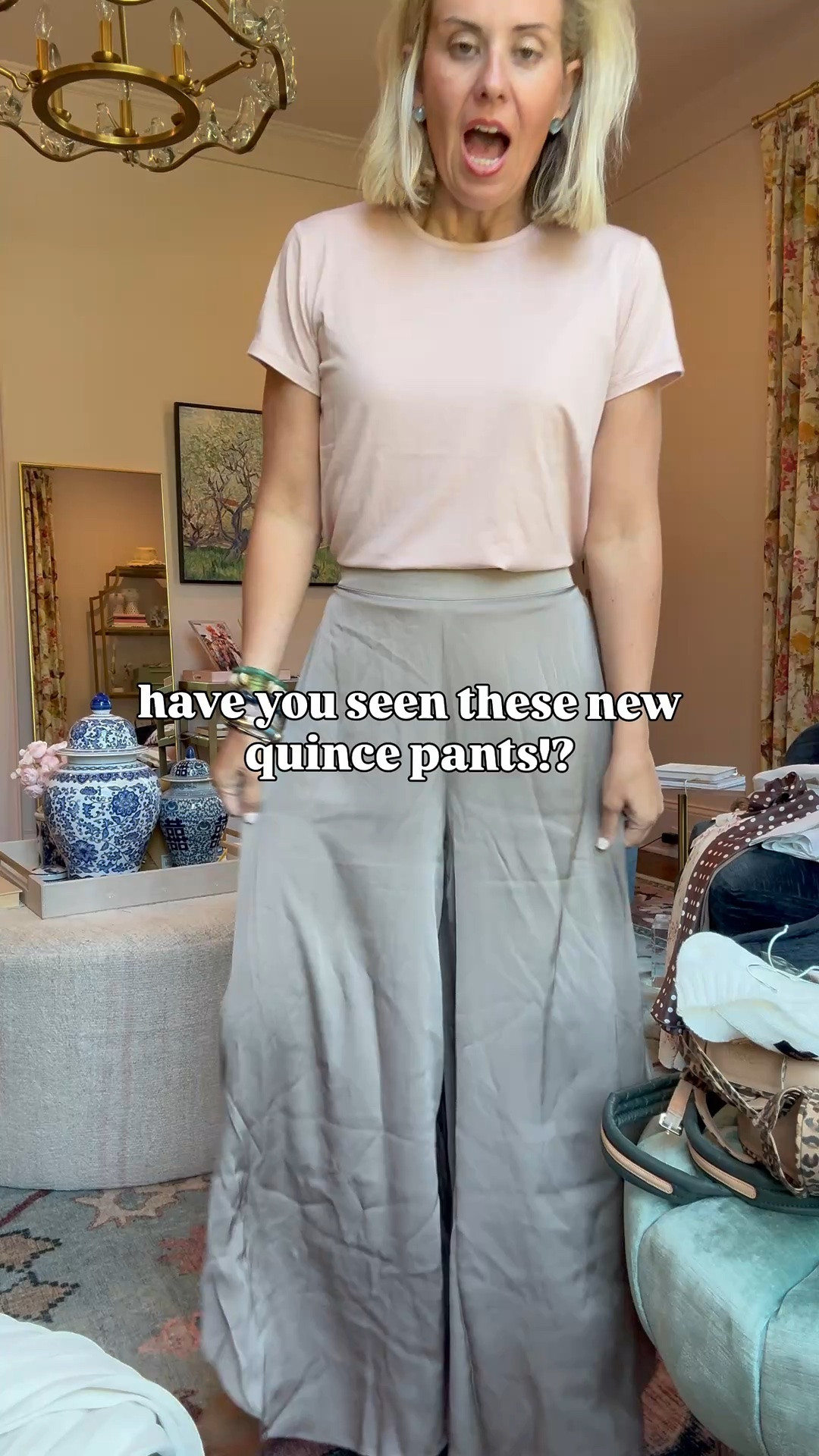 These new pants from Quince are a bestseller!  They come in multiple colors and you can dress them up and down. I’m in xs tee, sweater & pants.

* code Catherine20 at Allie + Bess

#LTKmomlife #LTKootd #LTKdayinmylife