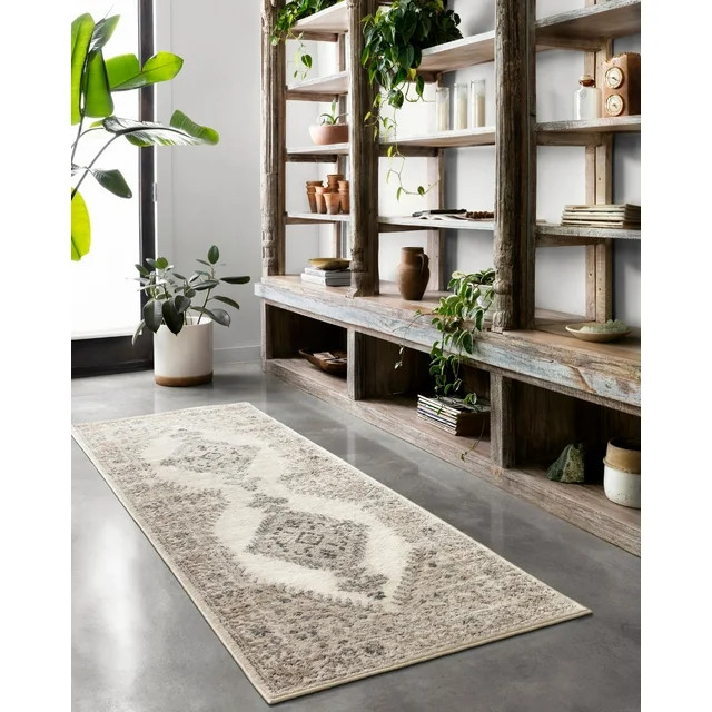 Loloi II Teagan Oriental Oatmeal / Ivory Area Rug | Walmart (US)