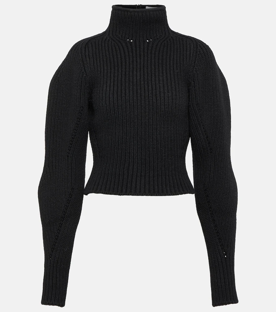 AlaÃ¯a Wool-blend turtleneck sweater | Mytheresa (US/CA)