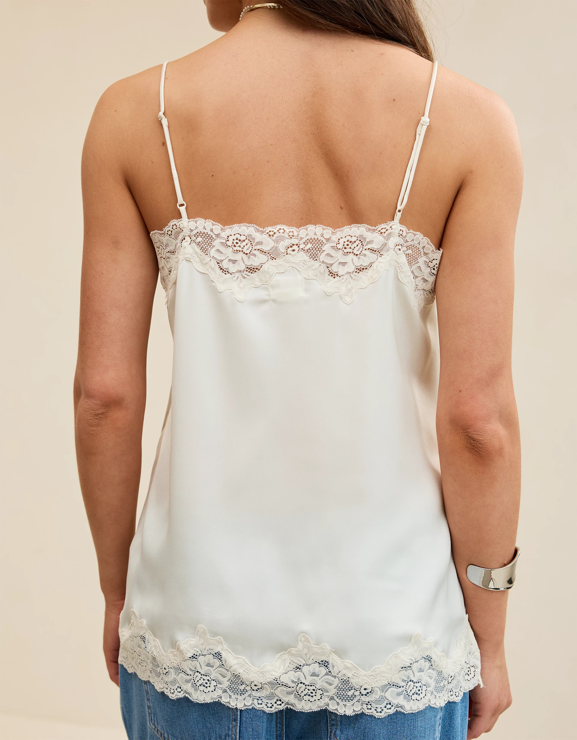 OVERSLEPT by Aerie Liquid Satin Tunic Tank | Aerie