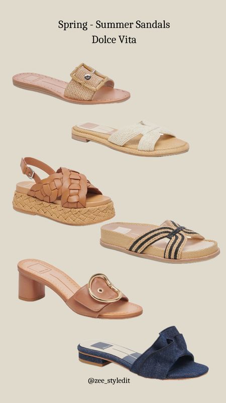 Spring / Summer sandals @dolcevita
Found the cutest sandals to pair with your spring / summer outfit 

#LTKSpringSale #LTKSeasonal #LTKshoecrush