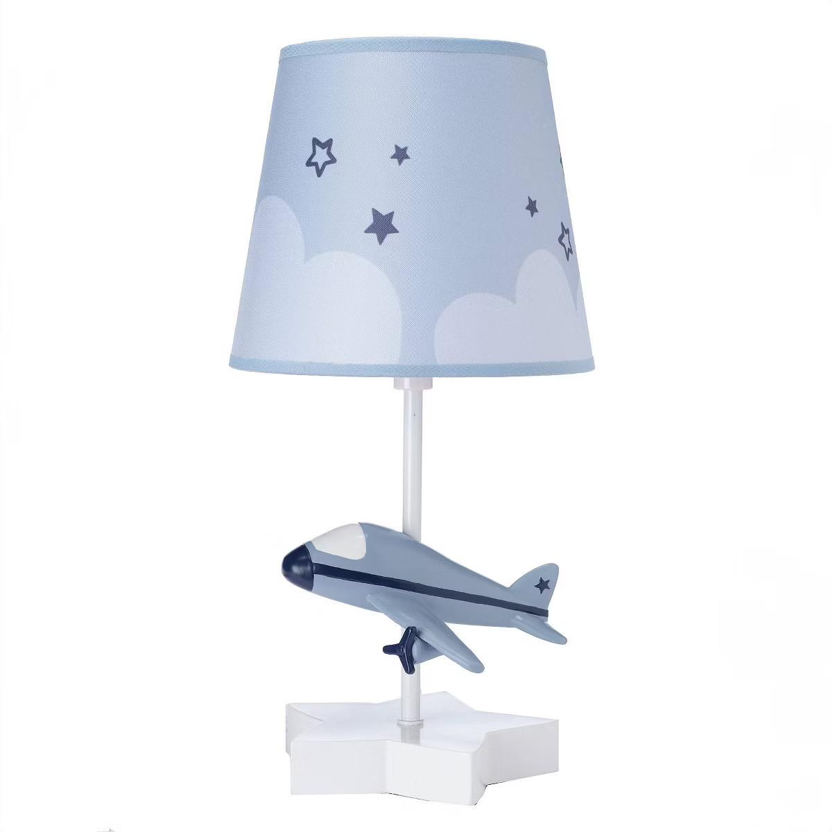 Bedtime Originals Little Aviator Hand-Painted Airplane Lamp with Shade & Bulb (Includes LED Light... | Target