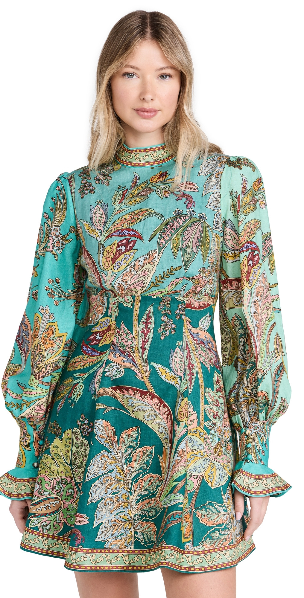 Alemais Franca Mini Dress Blue 4 | Shopbop