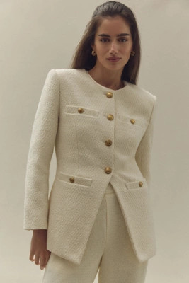 Endless Rose Tweed Jacket | Anthropologie (US)