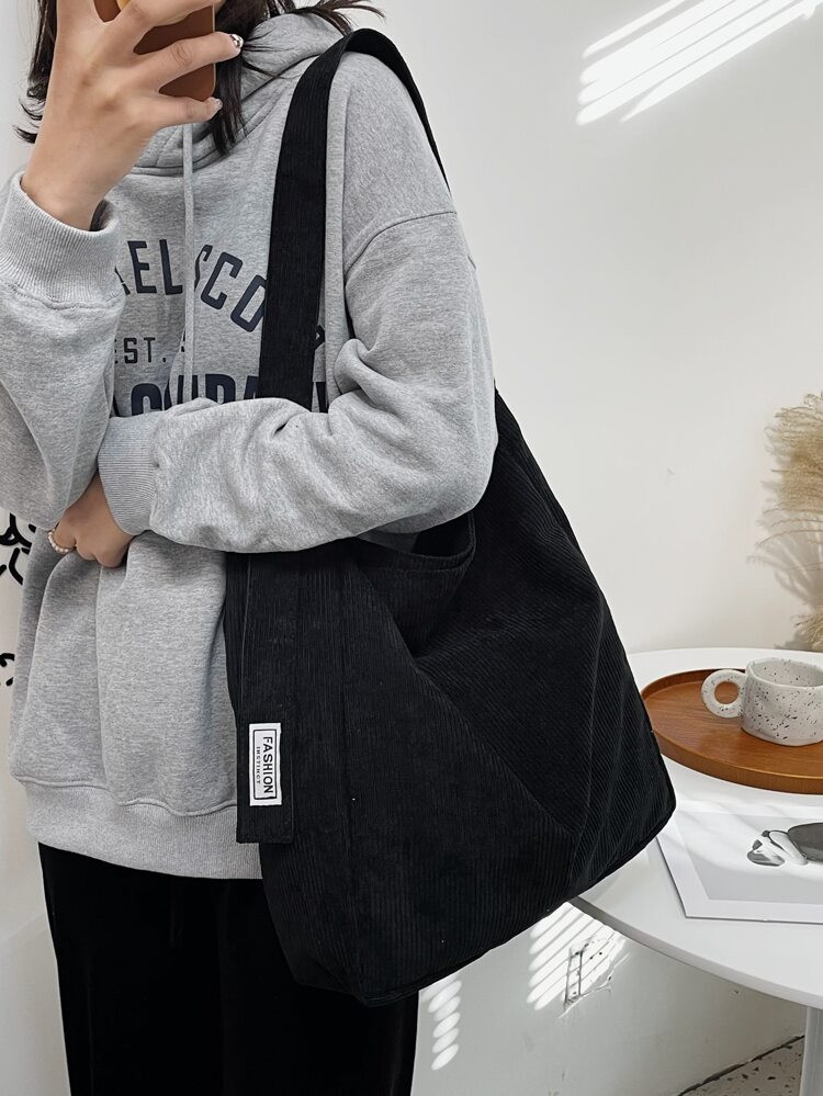 Minimalist Large Capacity Bucket Bag | SHEIN