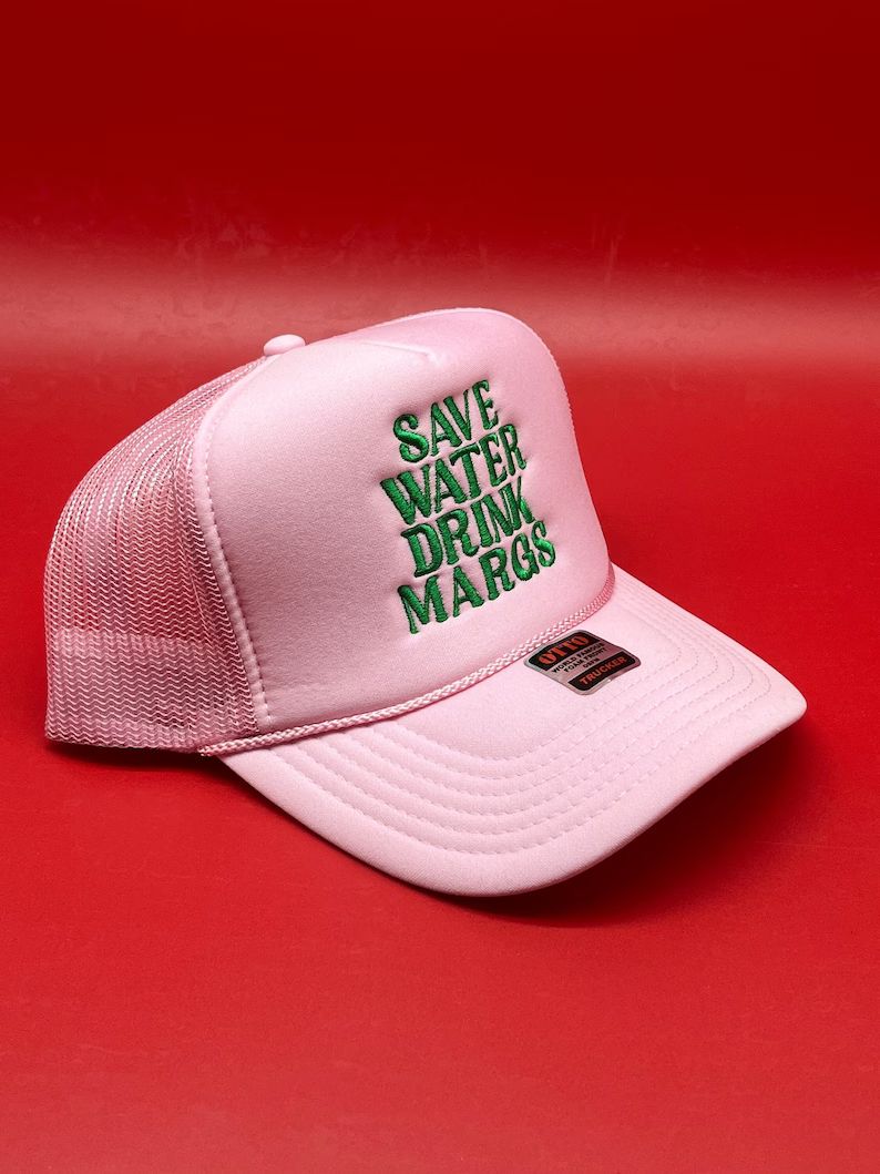 Save Water Drink Margs Trucker - Etsy | Etsy (US)