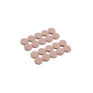 Everbilt 3/4 in. Beige Round Felt Heavy Duty Self-Adhesive Furniture Pads (20-Pack) 49951 - The H... | The Home Depot
