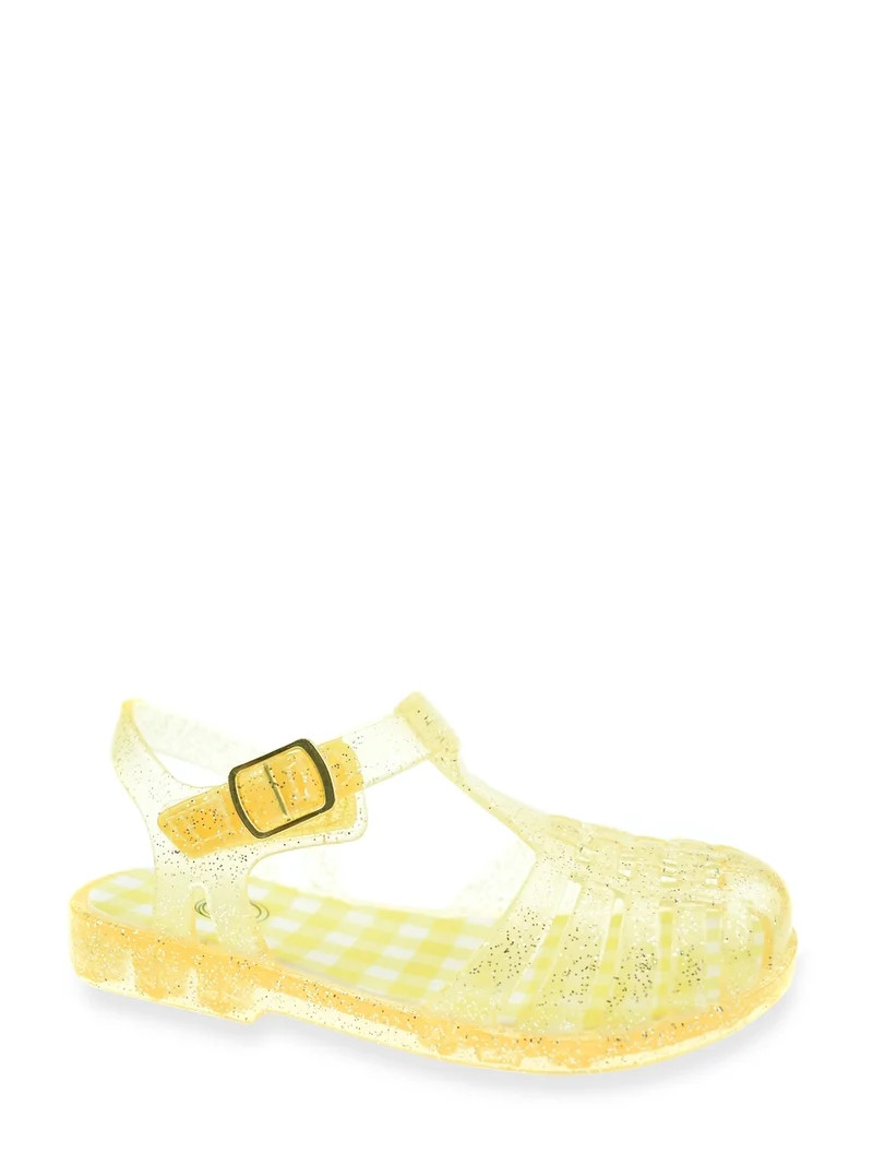 Wonder Nation Toddler Girls Jelly Sandals | Walmart (US)