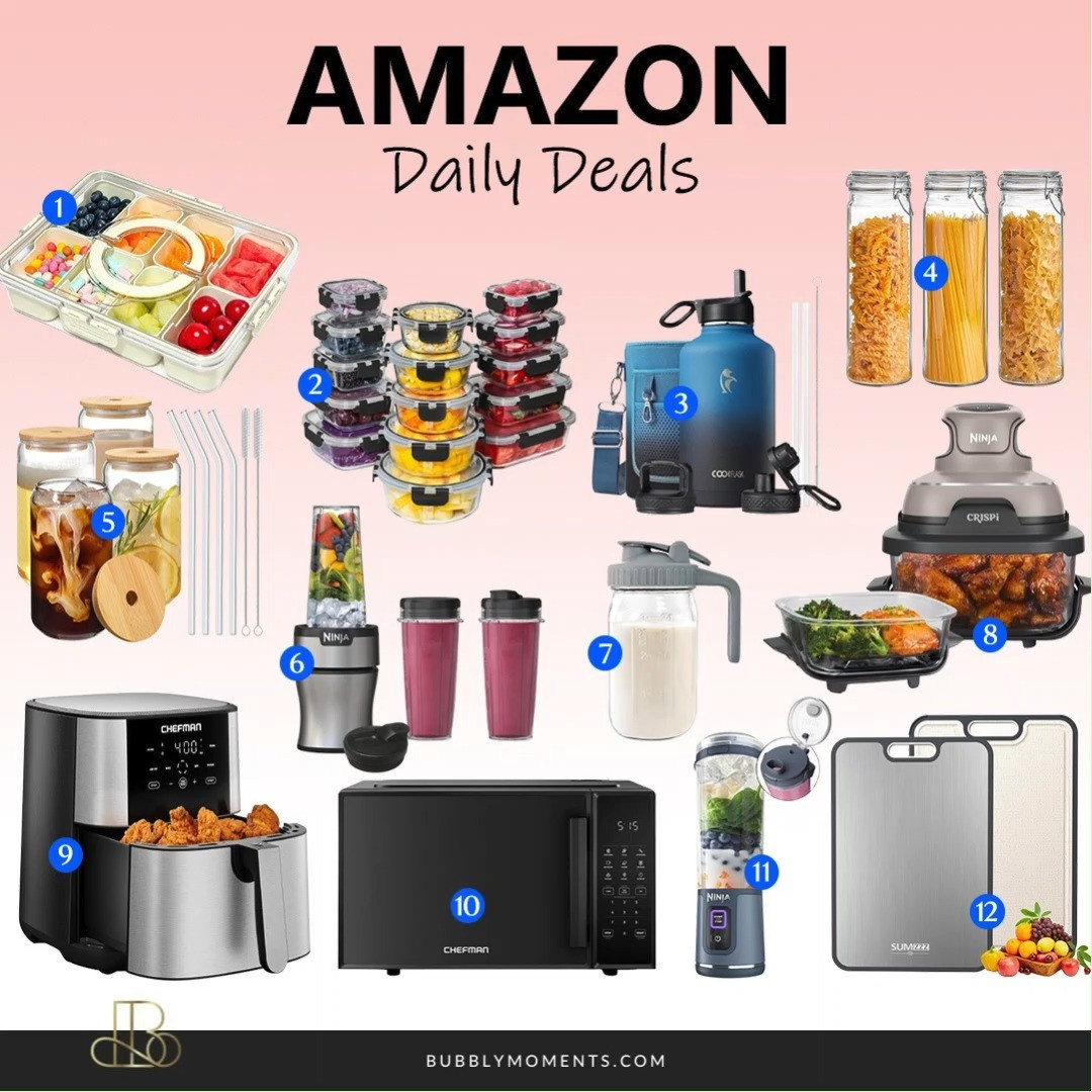 Amazon Daily Deals on Kitchen finds 🍳✨ Sharing some of my favorite kitchen essentials that can make cooking, cleaning, and everyday routines easier and more enjoyable. From useful gadgets to trendy kitchen must-haves, these Amazon finds are perfect for upgrading your kitchen space. I love discovering practical items that are both functional and stylish, so I’m saving all my favorite kitchen picks here for easy browsing. Tap the links to check out today’s Amazon kitchen deals and find your next favorite kitchen essential 🤍
#LTKHome #LTKFinds #AmazonFinds #AmazonKitchen #KitchenFinds #KitchenEssentials #AmazonDeals #DailyDeals #KitchenDecor #HomeEssentials #CookingEssentials #KitchenInspo #HomeInspo #AmazonFavorites #OrganizationIdeas #CozyHome #KitchenGoals #AmazonDailyDeals #ViralAmazonFinds 

 