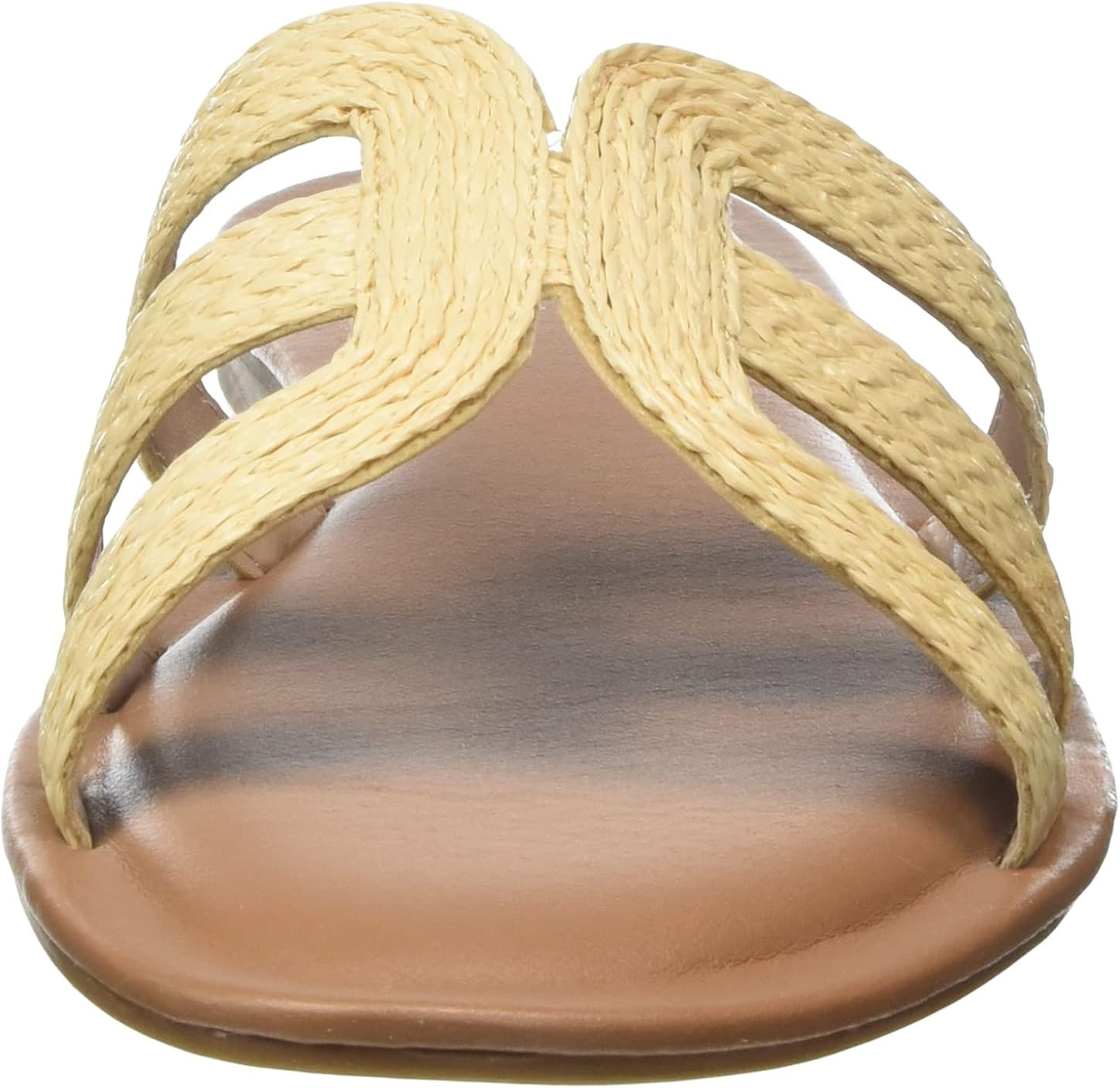 The Drop Women's Monika Flat H-Band Slide Sandal, Raffia, 13 | Amazon (US)