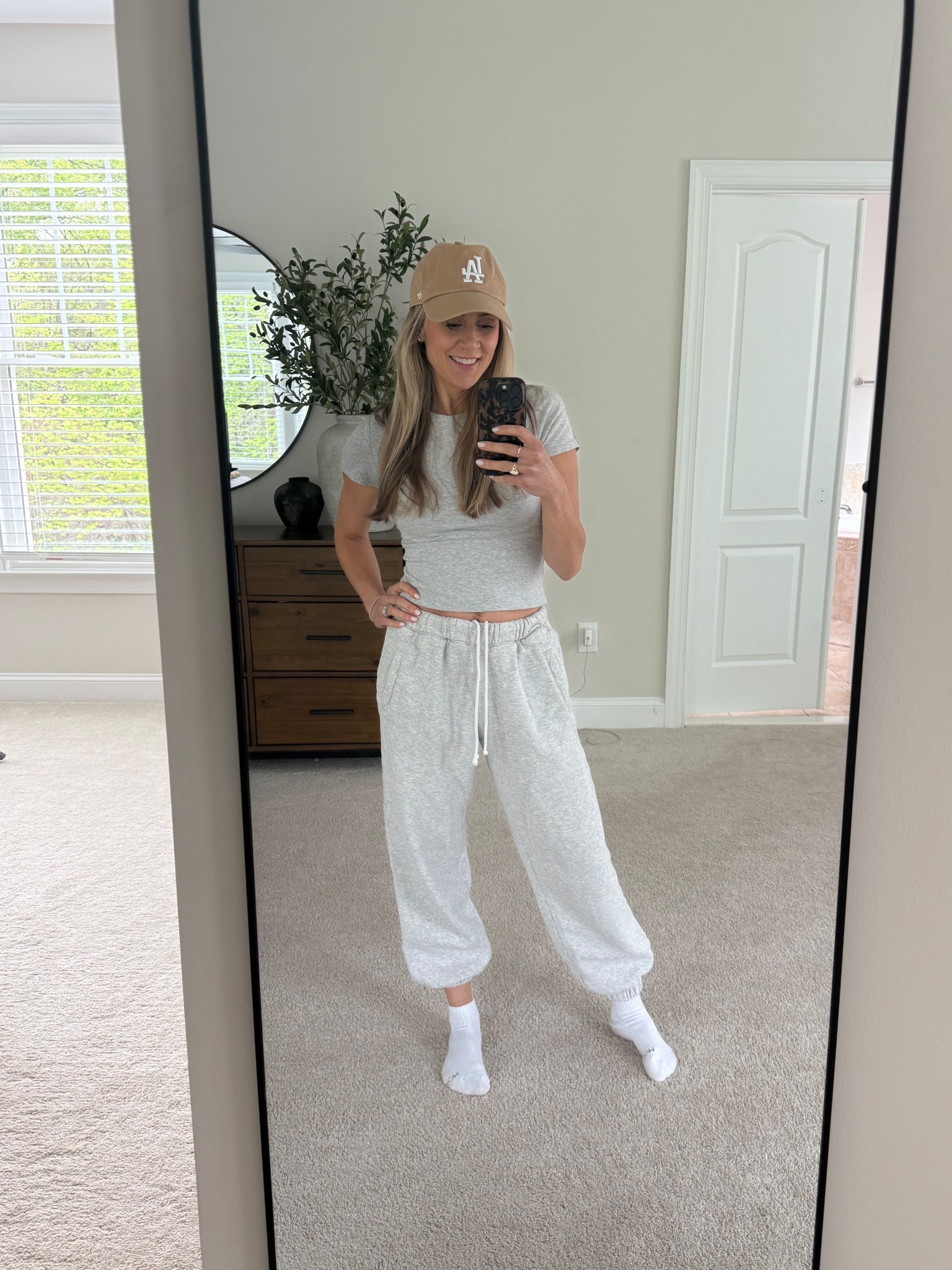 The outfit I immediately put on after church - love these sweats and double lined tee! 

#LTKootd #LTKgrwm #LTKmomlife