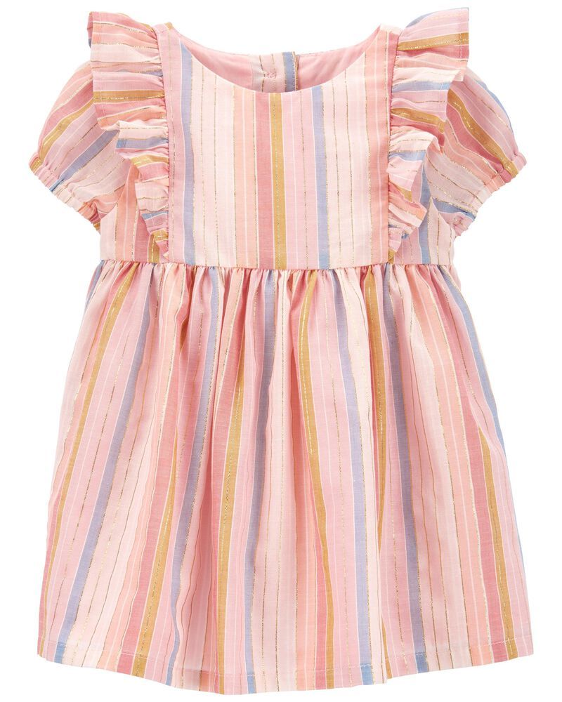 Striped Flutter Dress | Carter's