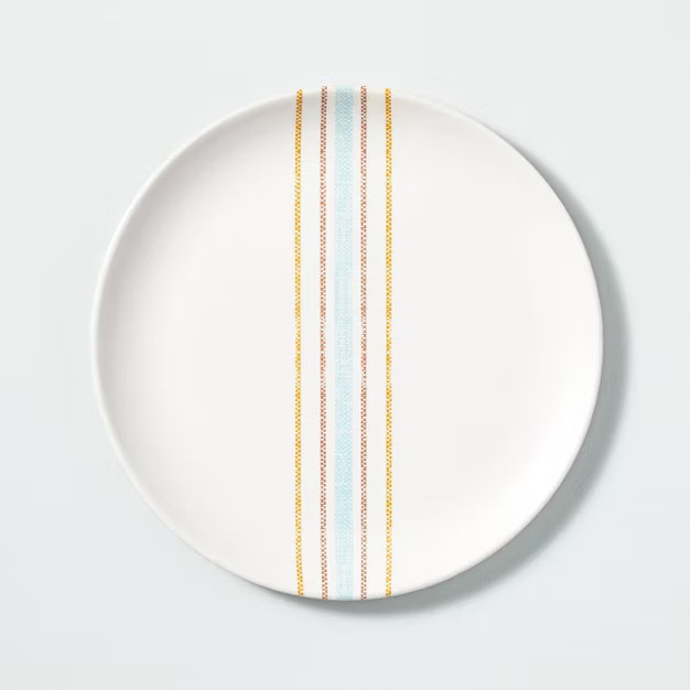 Casual Stripes Bamboo-Melamine Salad Plate - Hearth & Hand™ with Magnolia | Target