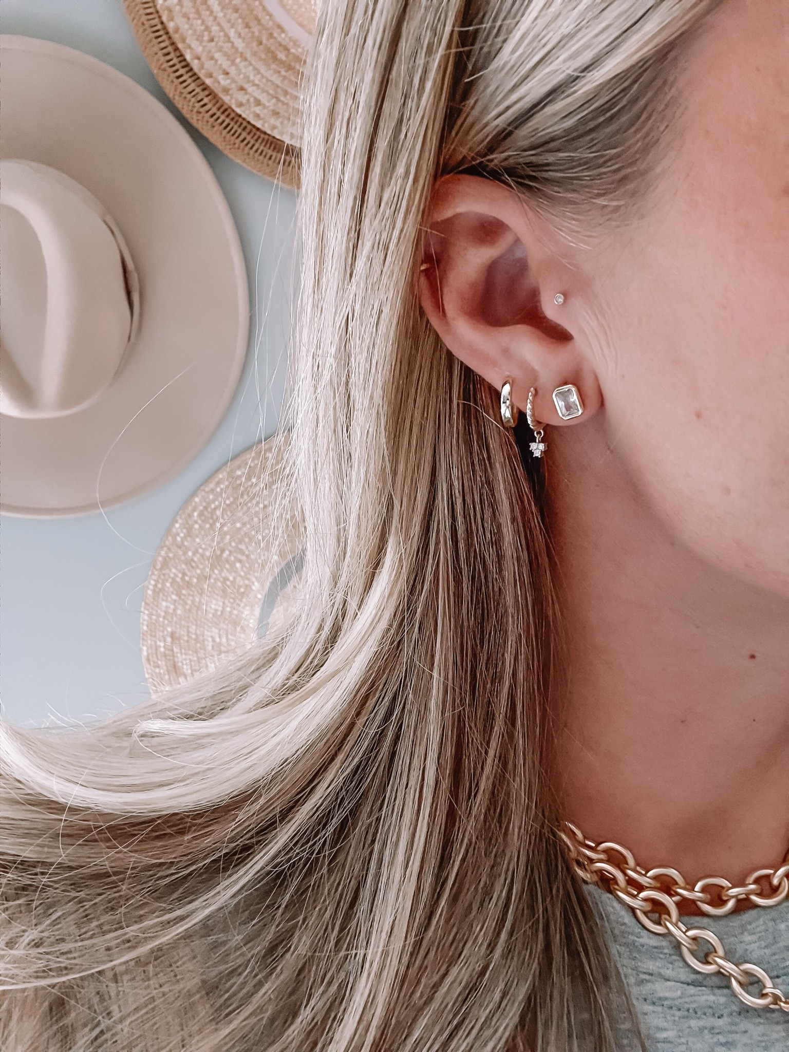 New earring stack! All of these earrings are from Baublebar and they currently have a sitewide 25% off sale!

#LTKootd #LTKgrwm #LTKSaleAlert