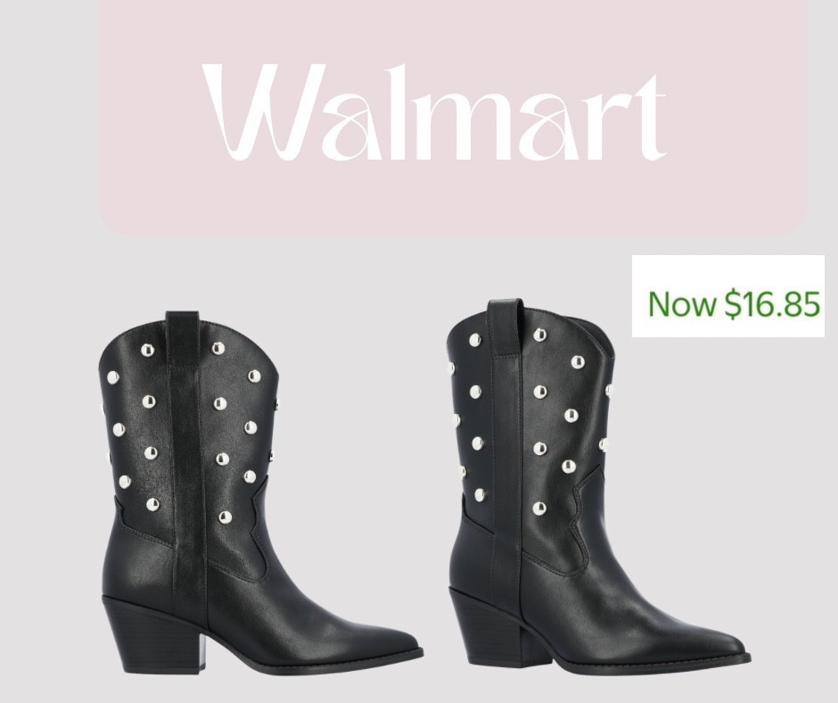 Snag these cute boots for under $17 at #Walmart 👢 

#LTKSaleAlert #LTKootd
