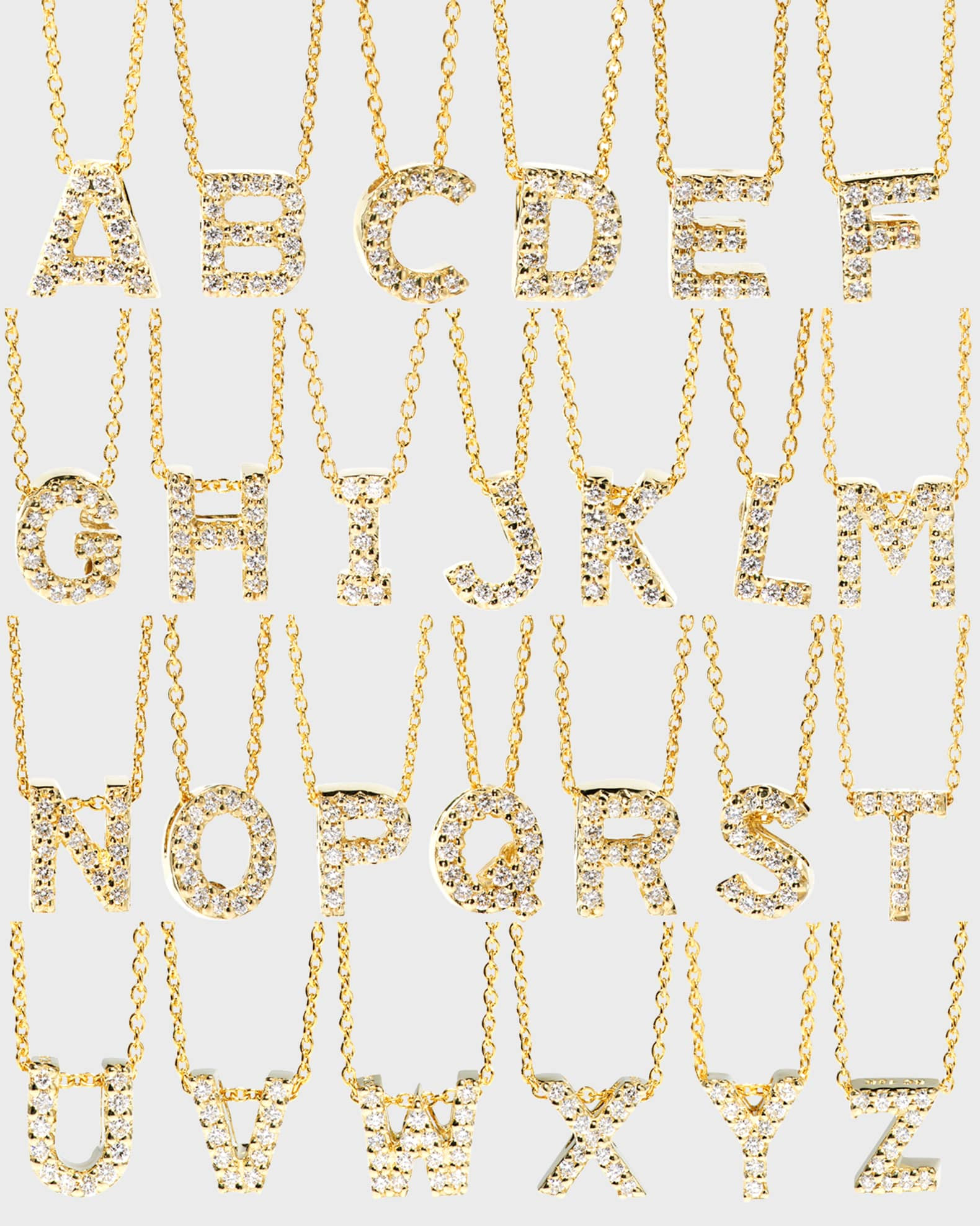 Diamond Love Letter Necklace | Neiman Marcus