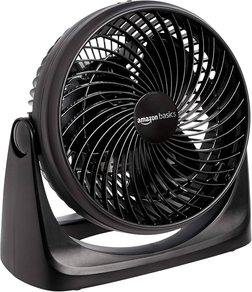 Amazon Basics Air Circulator Fan, Desk Fan for Bedroom, Home and Office, With 90-Degree Tilt Head... | Amazon (US)