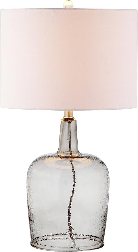 JONATHAN Y JYL4003A Augustine 26" Glass LED Table Lamp Modern Contemporary Bedside Desk Nightstan... | Amazon (US)