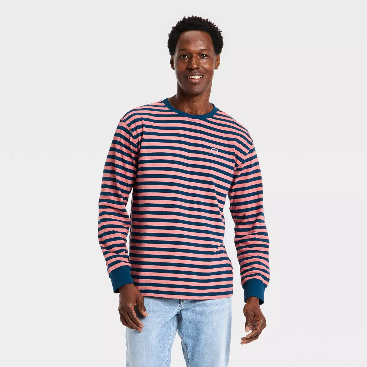 Men's Striped Long Sleeve Shirt - Goodfellow & Co™ | Target