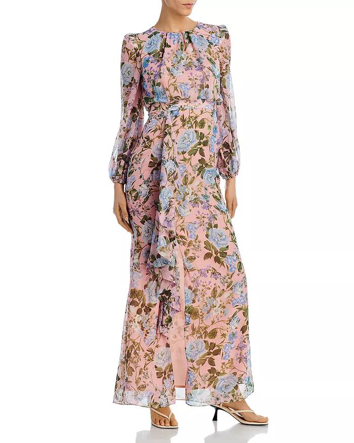 Floral Print Ruffled Gown | Bloomingdale's (US)