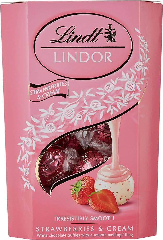 Lindt Lindor Strawberries & Cream 200g | Amazon (US)