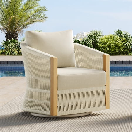 CHITA Outdoor Patio Furniture Bistro Set Swivel Chair | Walmart (US)
