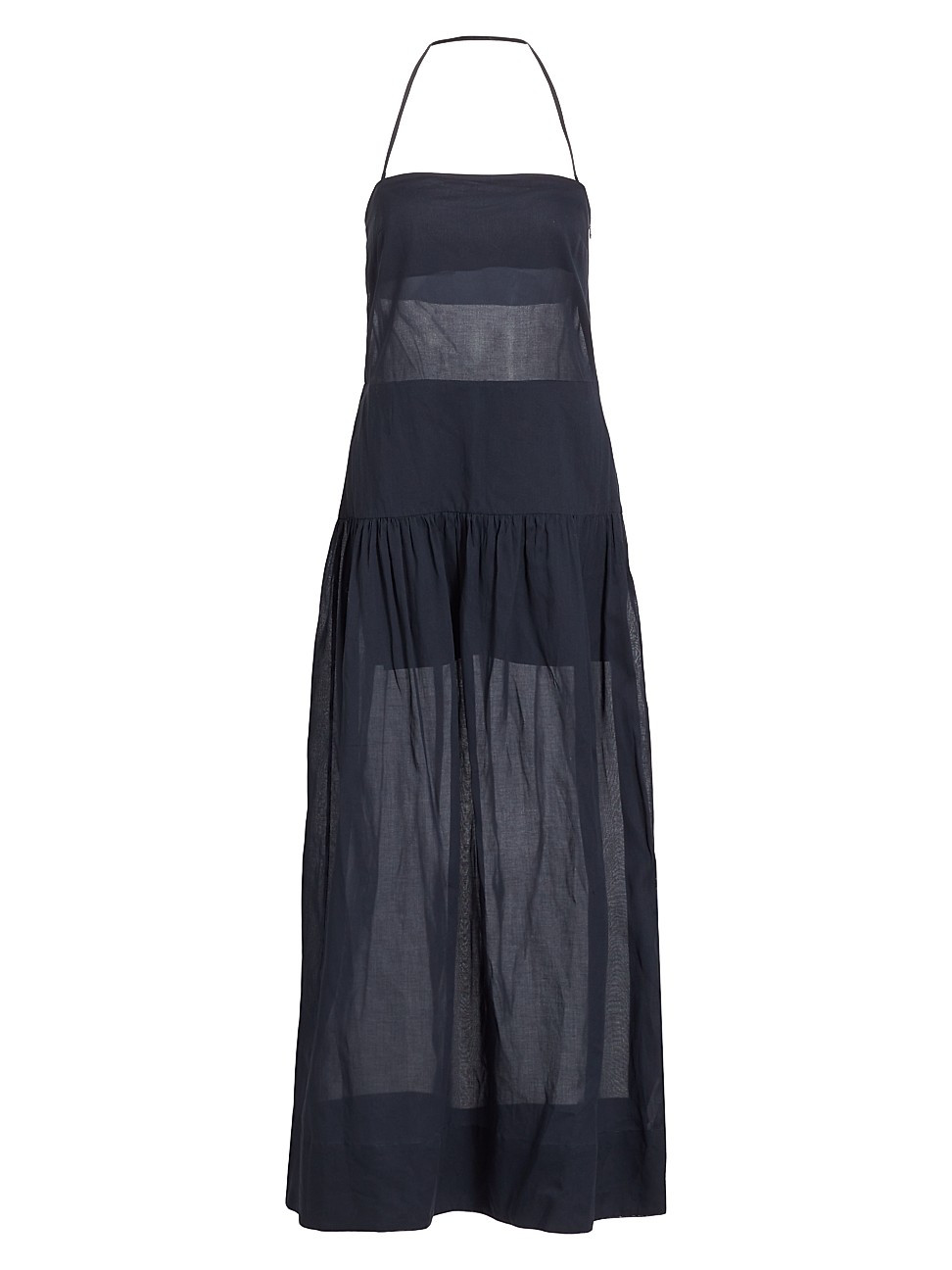 Women's Assemblage Strapless Maxi Dress - Navy - Size 10 | Saks Fifth Avenue