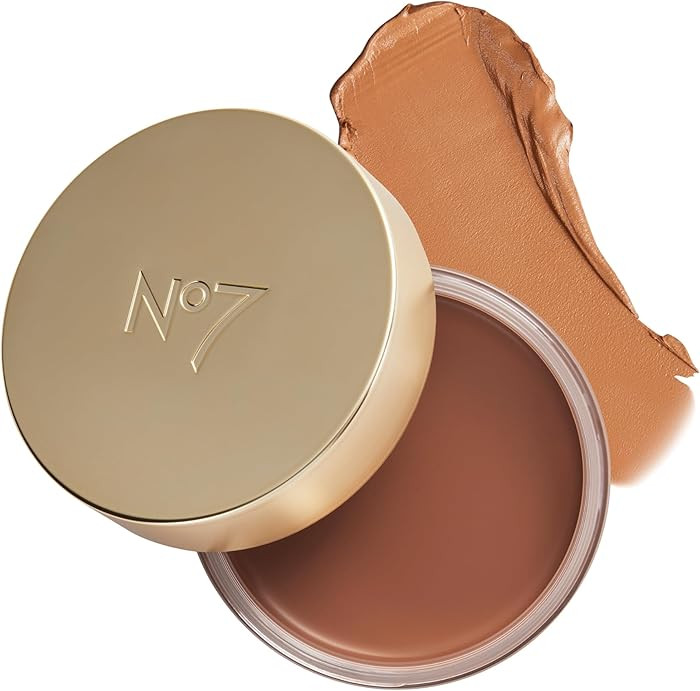 No7 Pro Artist Cream Bronzer for Face - Blendable Bronzer Cream with a Lightweight Formula - Cust... | Amazon (US)
