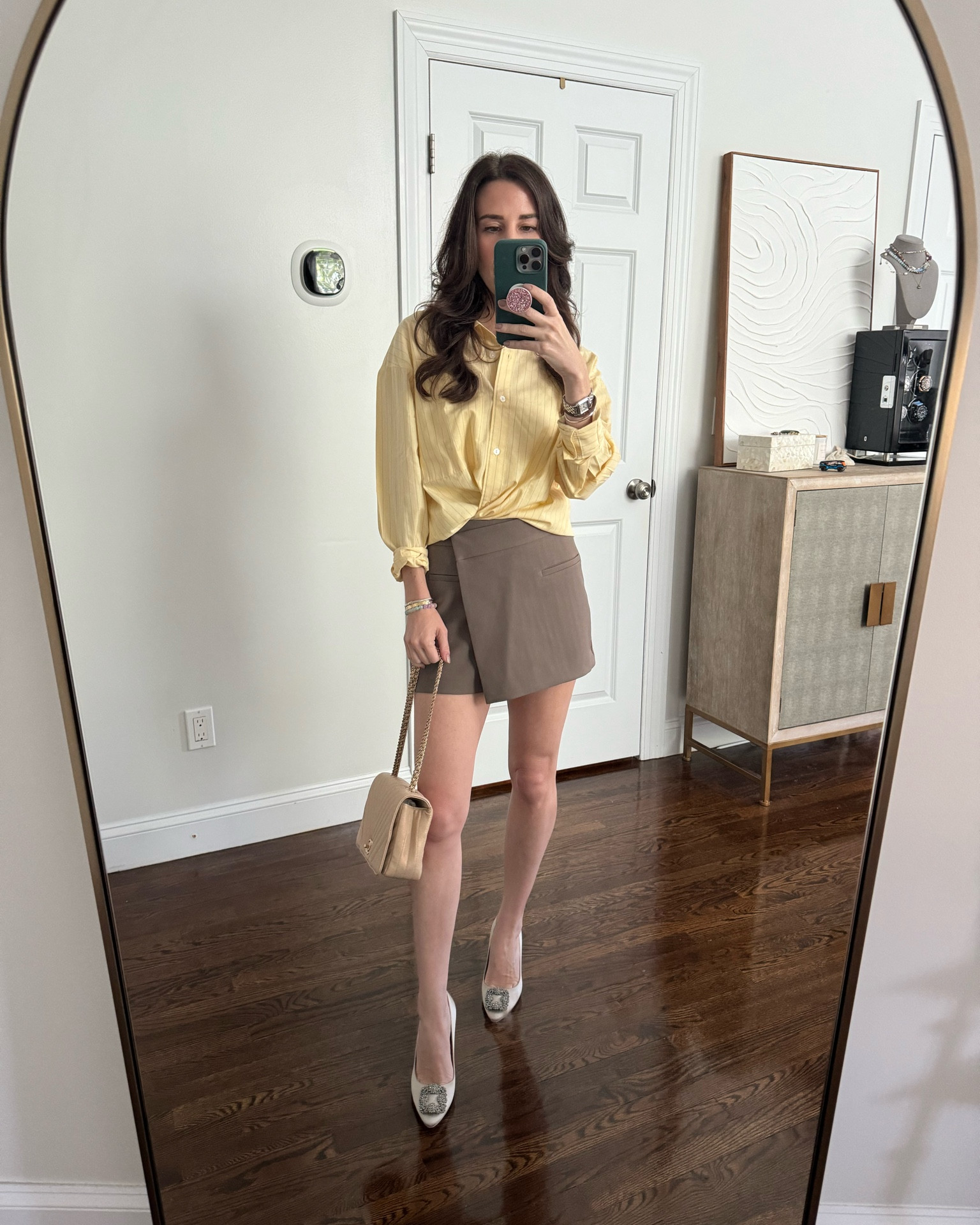 Styling this yellow poplin shirt from
Day to Night. 

#LTKfindsunder50 #LTKfindsunder100 #LTKsalealert