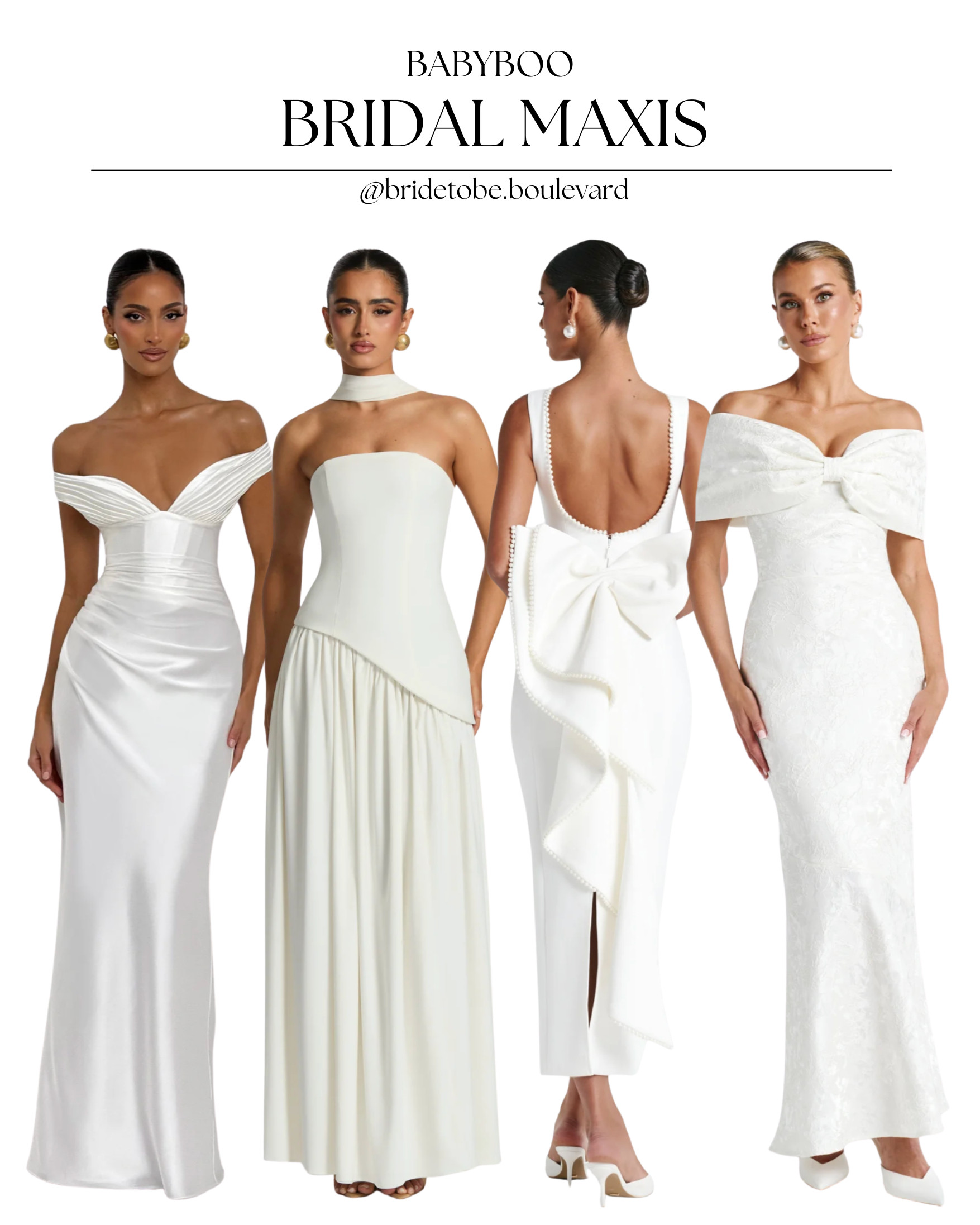 Babyboo Bridal Styles

Say yes to these Babyboo maxi dresses, whether its for your engagement party, bridal shower, or rehearsal dinner👰🏼‍♀️✨ 

Sleek, feminine, and flattering for any wedding event. Shop the look 🤍 

 #LTKParties #LTKWedding