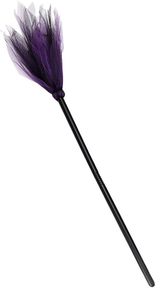 VALICLUD Halloween Witch Broom Props Kids Witch Broomstick Halloween Broomstick Witch Costume Acc... | Amazon (US)